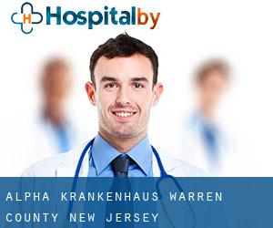 Alpha krankenhaus (Warren County, New Jersey)