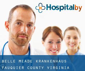 Belle Meade krankenhaus (Fauquier County, Virginia)
