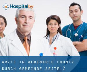 Ärzte in Albemarle County durch gemeinde - Seite 2