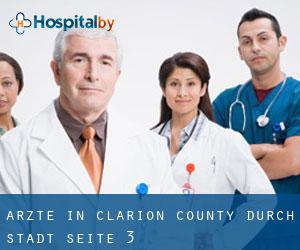 Ärzte in Clarion County durch stadt - Seite 3