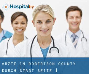 Ärzte in Robertson County durch stadt - Seite 1