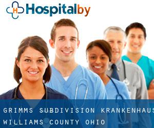 Grimms Subdivision krankenhaus (Williams County, Ohio)