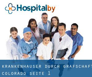 krankenhäuser durch Grafschaft (Colorado) - Seite 1