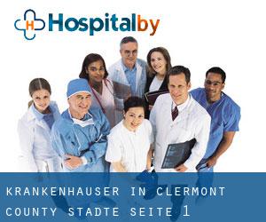 krankenhäuser in Clermont County (Städte) - Seite 1