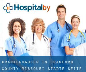 krankenhäuser in Crawford County Missouri (Städte) - Seite 1
