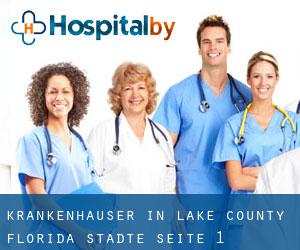 krankenhäuser in Lake County Florida (Städte) - Seite 1
