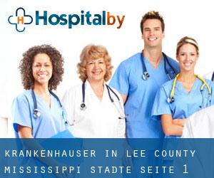 krankenhäuser in Lee County Mississippi (Städte) - Seite 1