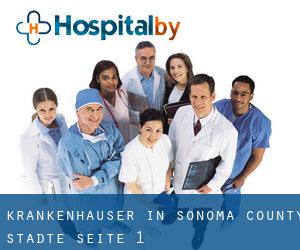 krankenhäuser in Sonoma County (Städte) - Seite 1