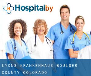 Lyons krankenhaus (Boulder County, Colorado)