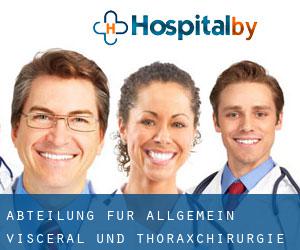 Abteilung für Allgemein-, Visceral- und Thoraxchirurgie (Reutlingen)