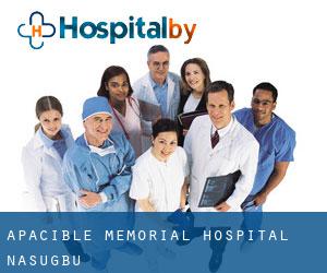 Apacible Memorial Hospital (Nasugbu)