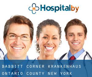 Babbitt Corner krankenhaus (Ontario County, New York)
