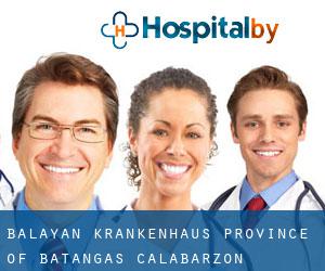 Balayan krankenhaus (Province of Batangas, Calabarzon)