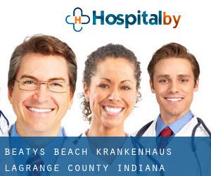 Beatys Beach krankenhaus (LaGrange County, Indiana)