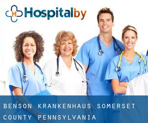 Benson krankenhaus (Somerset County, Pennsylvania)