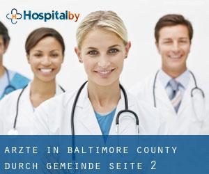 Ärzte in Baltimore County durch gemeinde - Seite 2