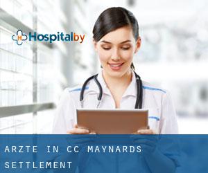 Ärzte in CC Maynards Settlement