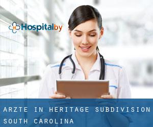 Ärzte in Heritage Subdivision (South Carolina)