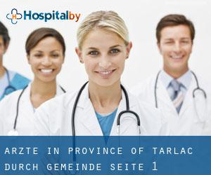 Ärzte in Province of Tarlac durch gemeinde - Seite 1