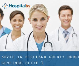 Ärzte in Richland County durch gemeinde - Seite 1