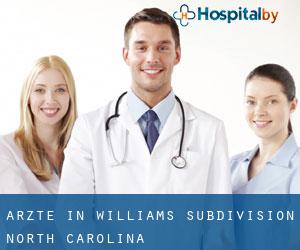 Ärzte in Williams Subdivision (North Carolina)