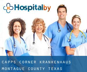 Capps Corner krankenhaus (Montague County, Texas)
