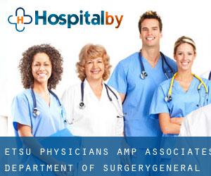 ETSU Physicians & Associates : Department of Surgery|General (The Y)