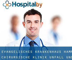 Evangelisches Krankenhaus Hamm Chirurgische Klinik Unfall- und