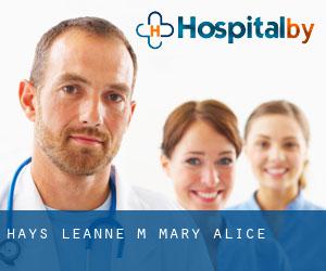 Hays Leanne M (Mary Alice)