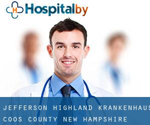 Jefferson Highland krankenhaus (Coos County, New Hampshire)